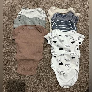 Newborn baby boy onesies